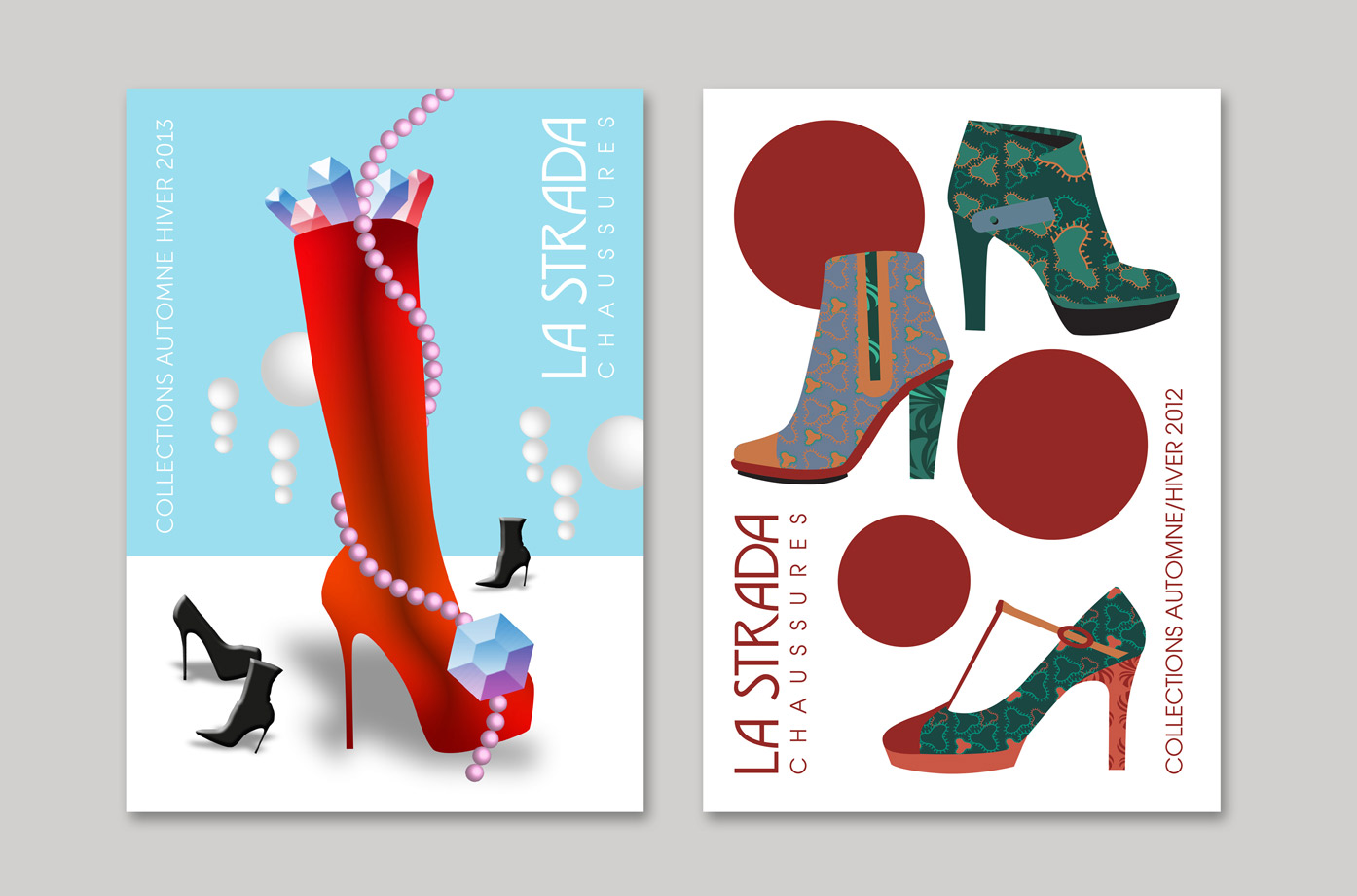 illustration-strada-chaussures-cartons-invitation-atelier-de-graphisme-sophie-jaton